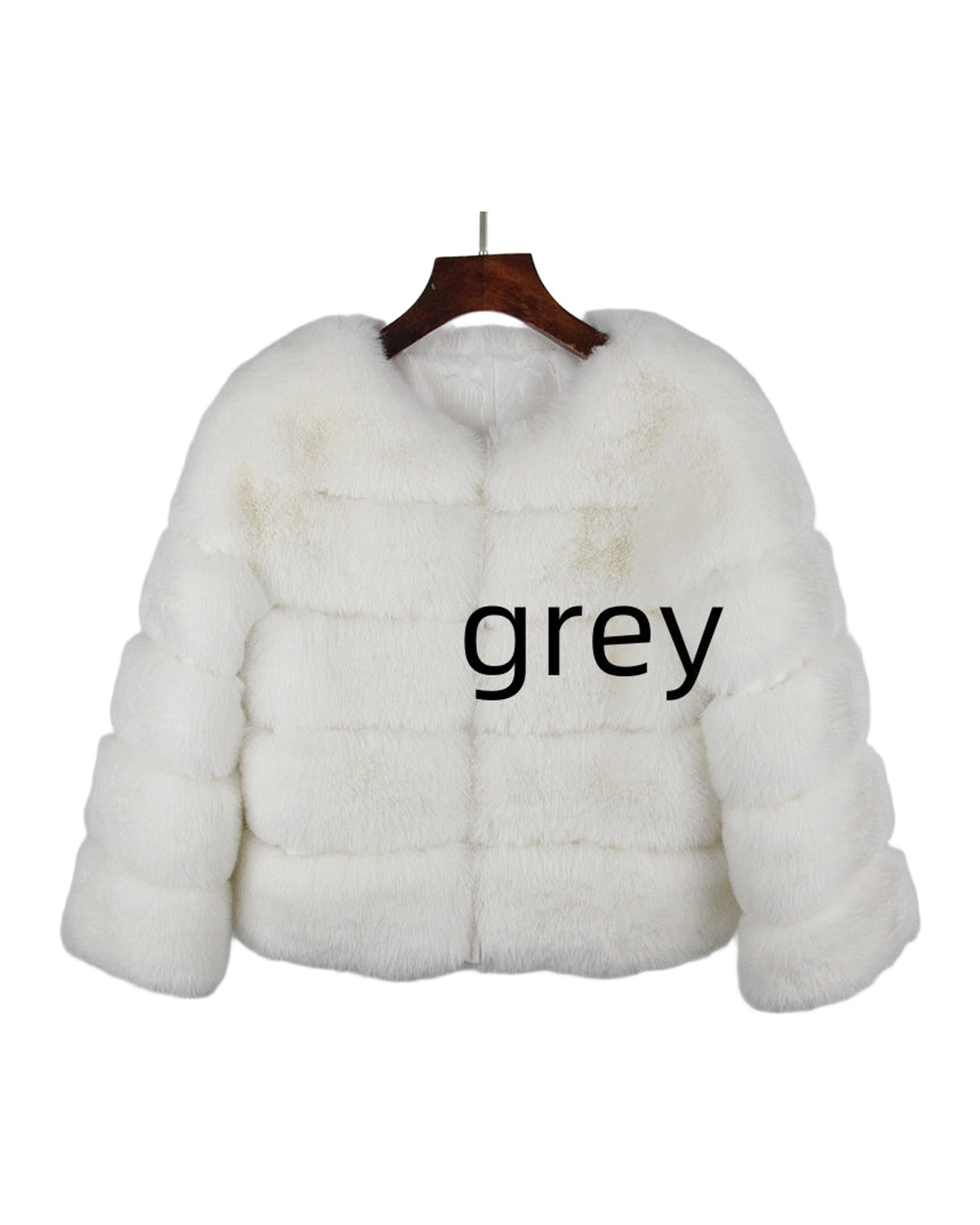 Fox Faux Fur Coat photo 3