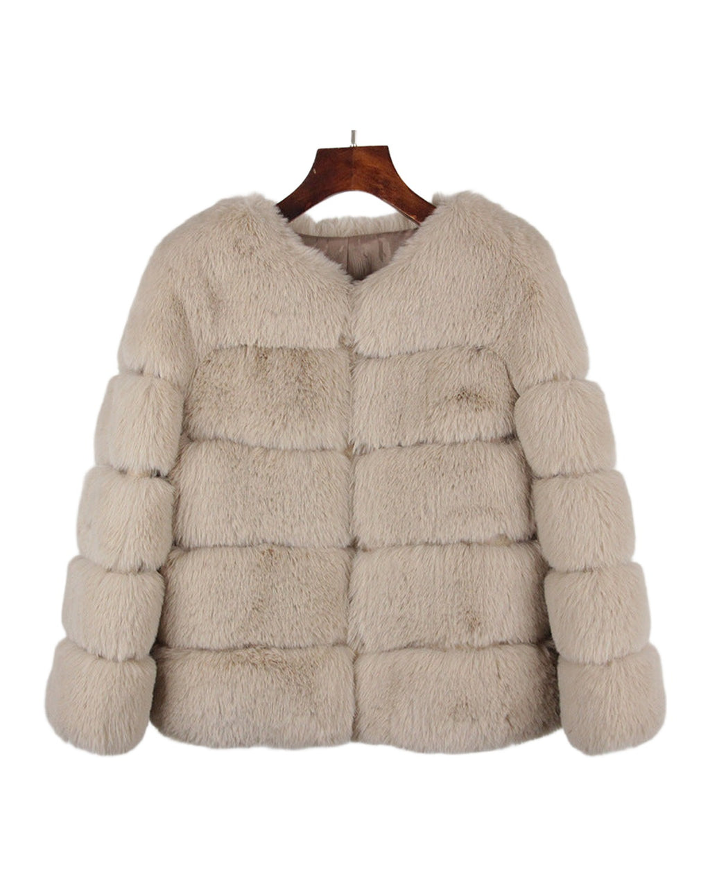 Fox Faux Fur Coat photo 4