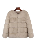 Fox Faux Fur Coat photo 4