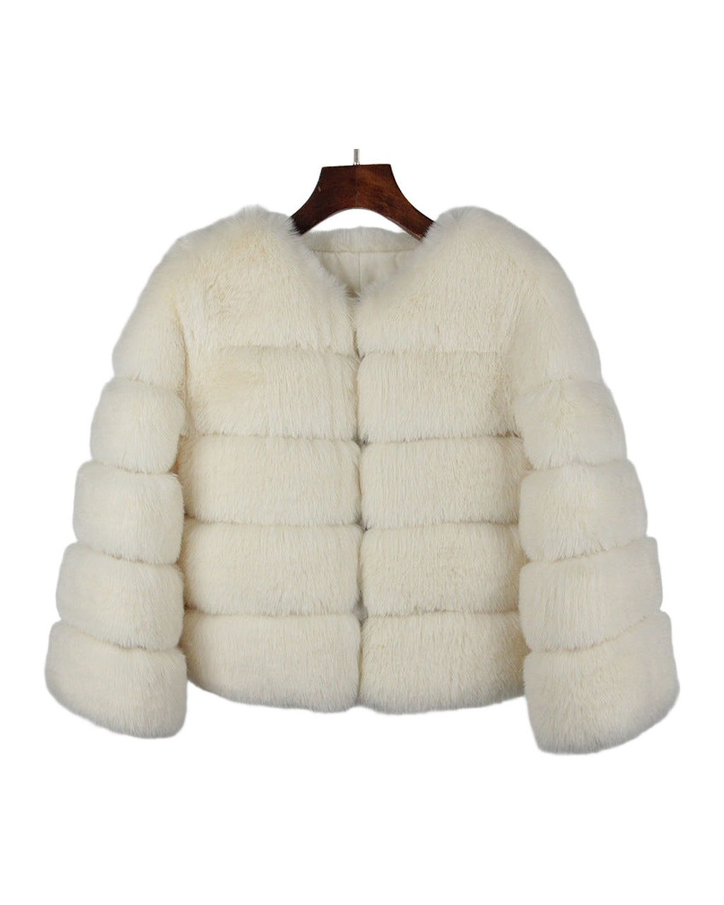 Fox Faux Fur Coat photo 5