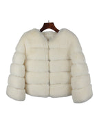 Fox Faux Fur Coat photo 5