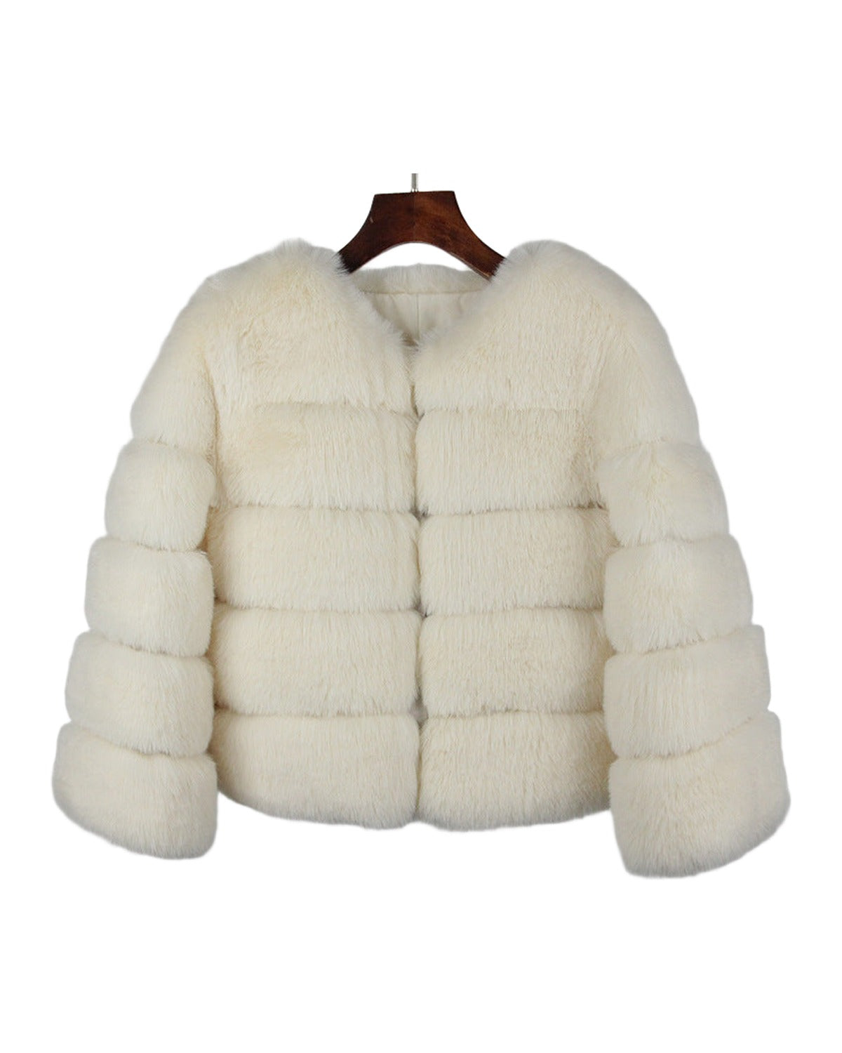 Fox Faux Fur Coat photo 5