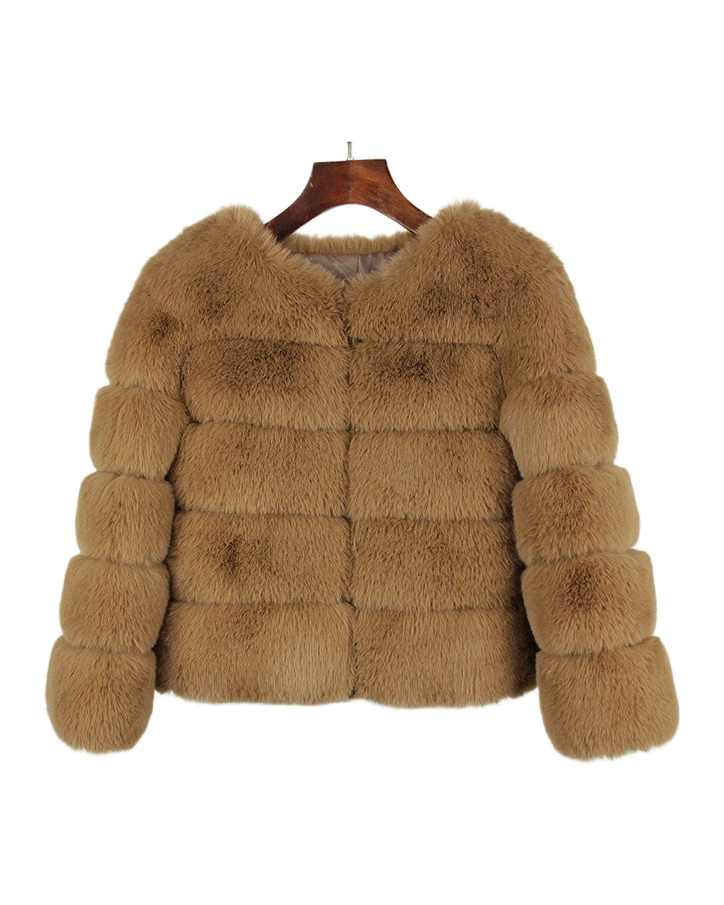 Fox Faux Fur Coat photo 7