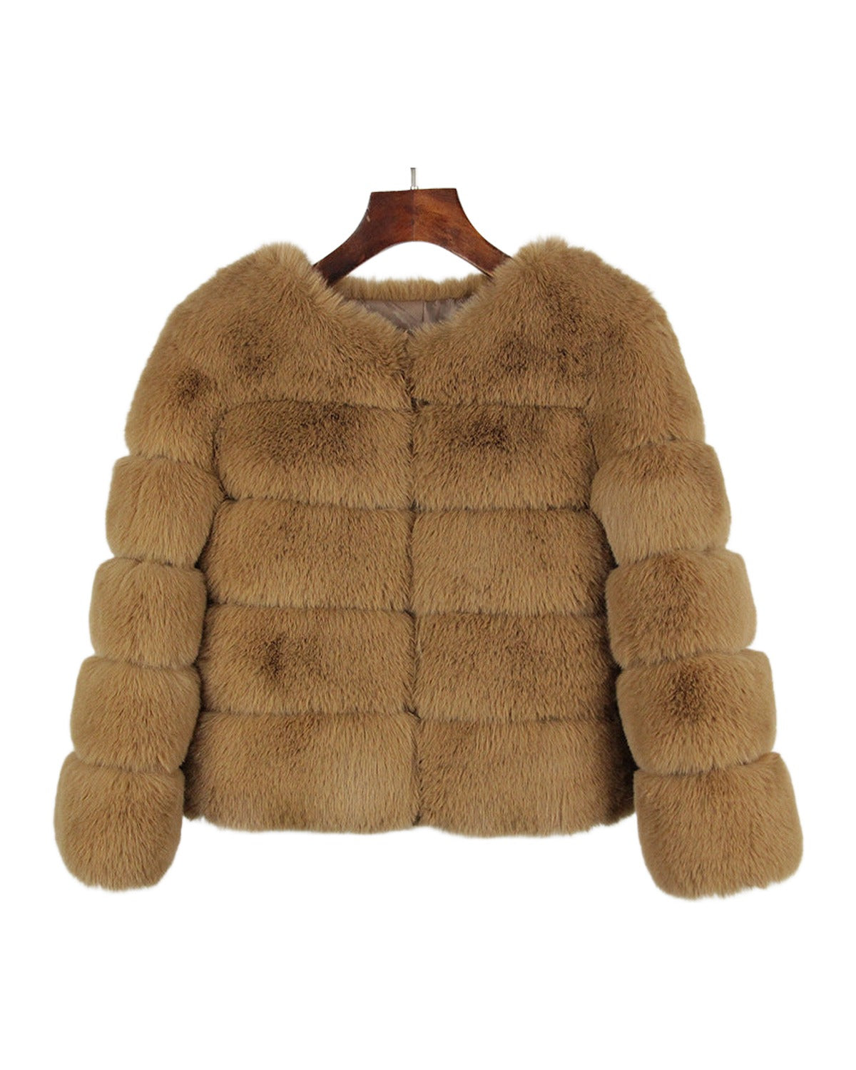 Fox Faux Fur Coat photo 7