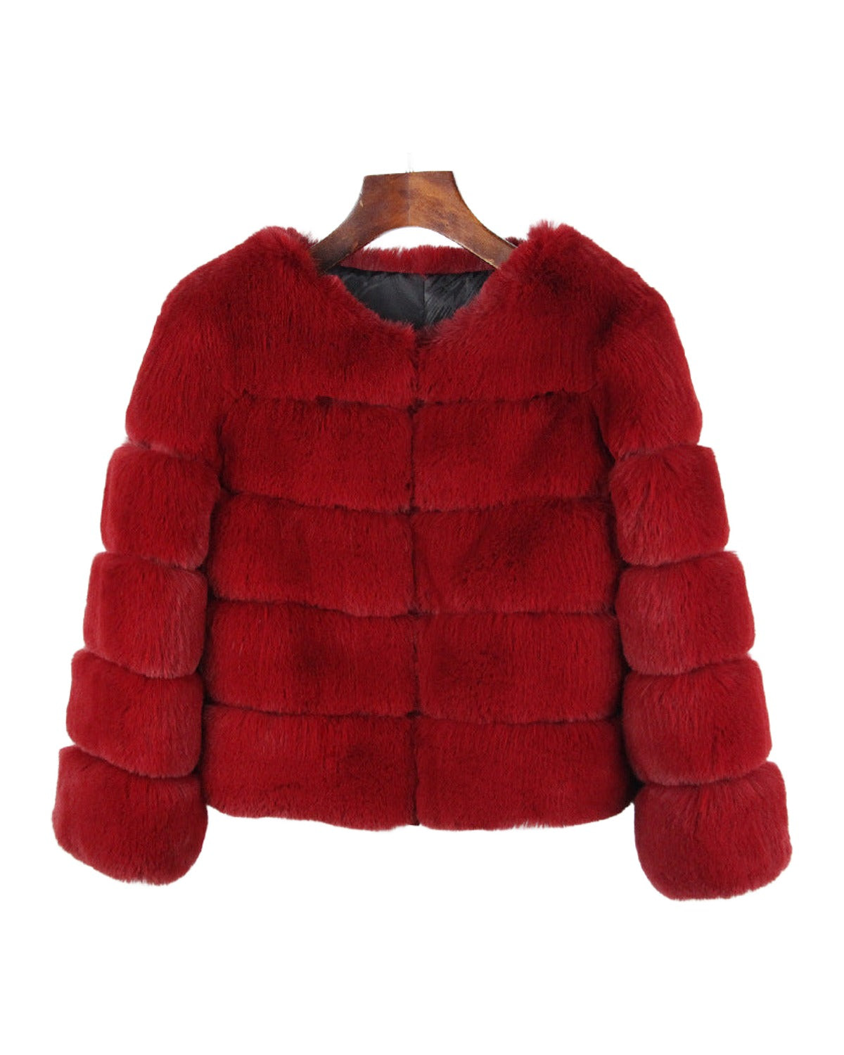 Fox Faux Fur Coat photo 8