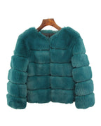 Fox Faux Fur Coat photo 9