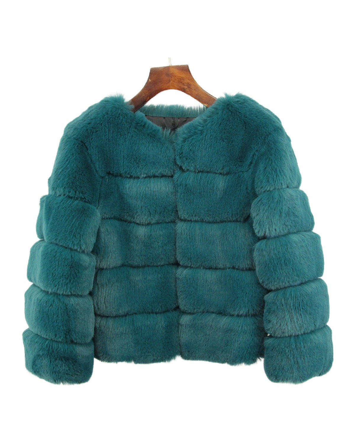 Fox Faux Fur Coat photo 9