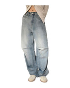 Street Washed Vintage Loose Jeans photo 10