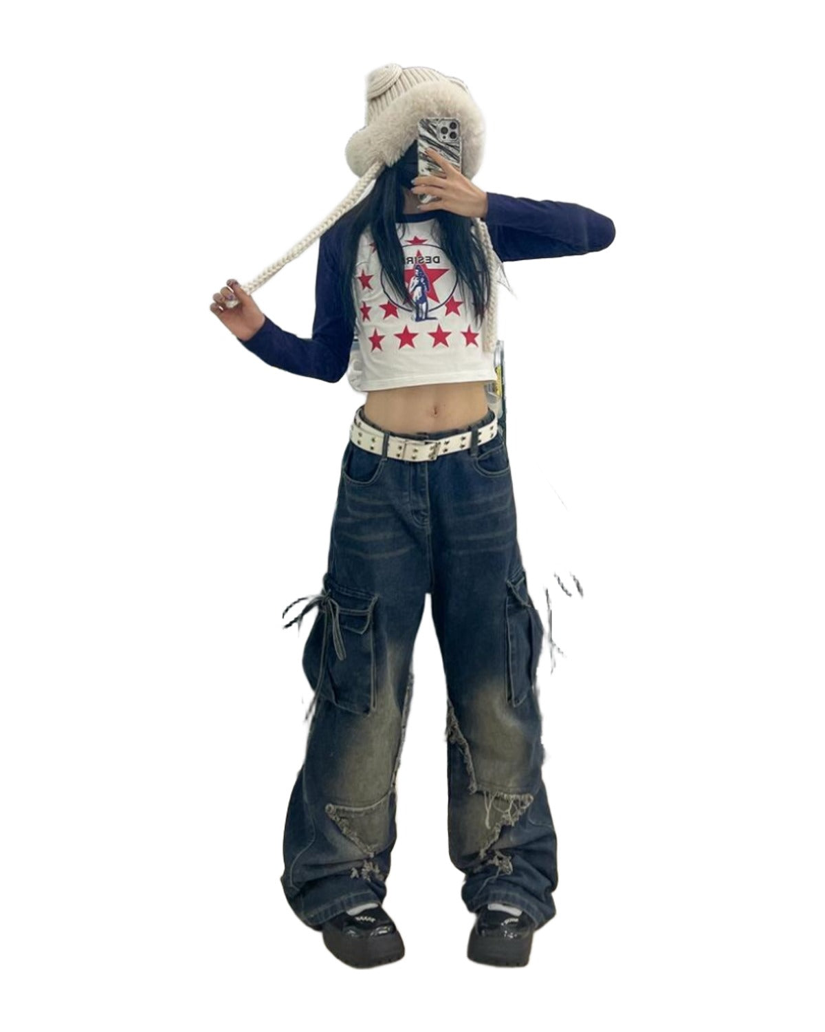 American Ins High Street Sense Worn Jeans photo 7