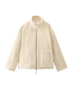 Lamb Wool Turtleneck Woolen Coat photo 13
