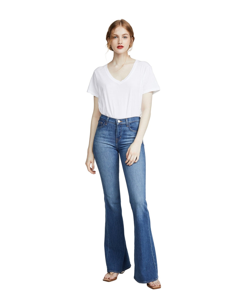 Big High Waist Slim-fit Trousers photo 4