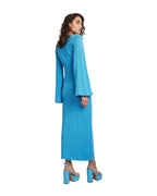 Bell Sleeve Slim Knitted Dress photo 7