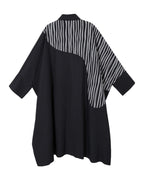 Autumn Single-breasted Loose Dress photo 12