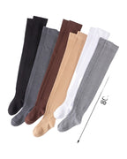 Lengthened Overknee Cotton Socks photo 9