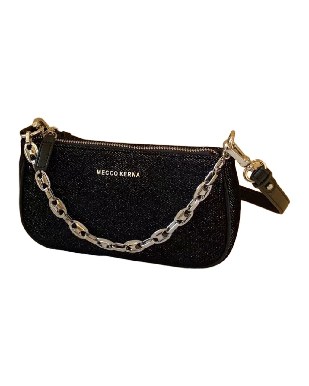 One-shoulder Crossbody Smoky Plaid Underarm Bag photo 2