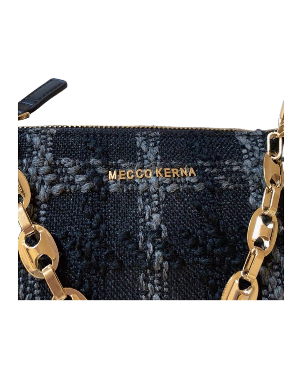 One-shoulder Crossbody Smoky Plaid Underarm Bag photo 4