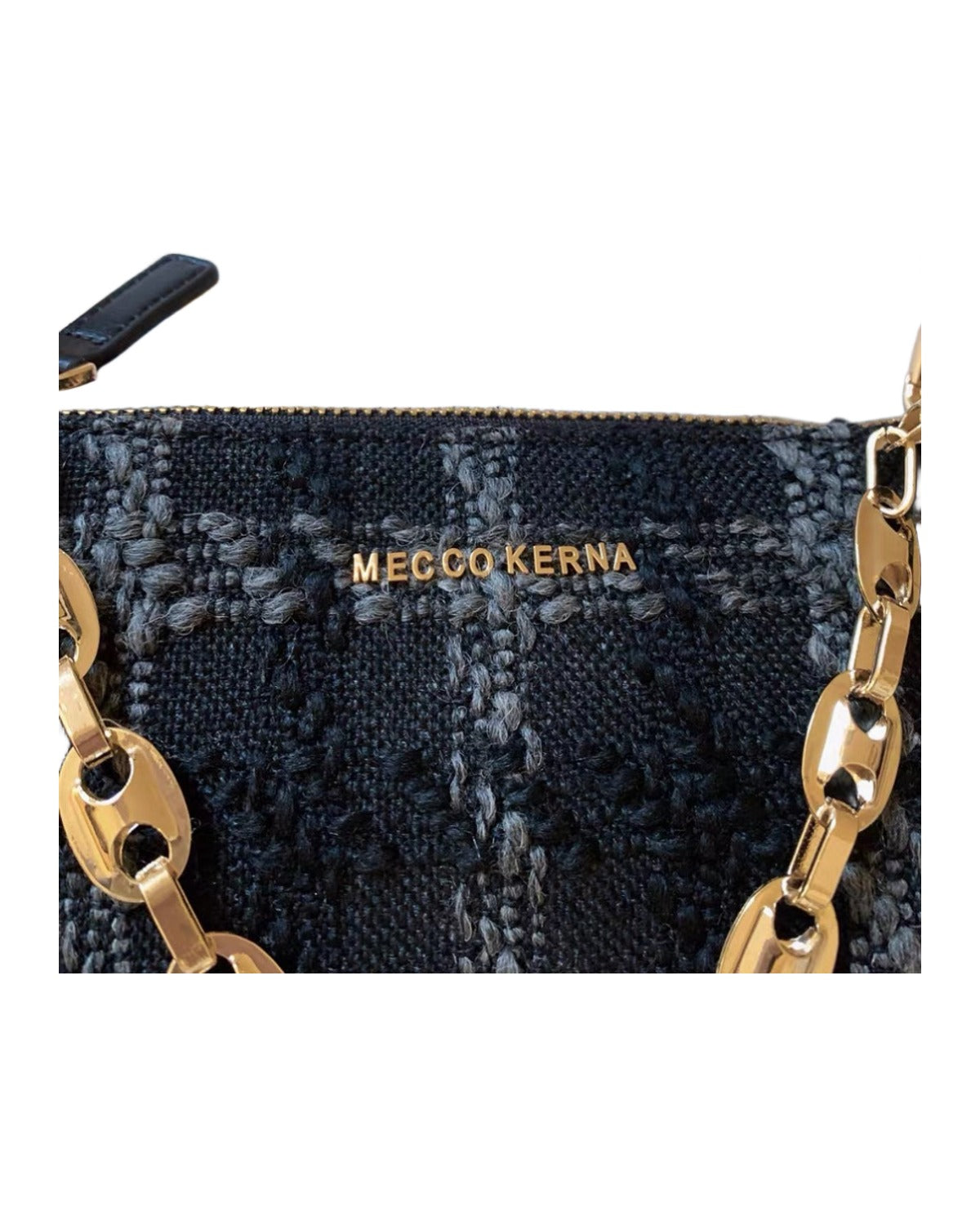 One-shoulder Crossbody Smoky Plaid Underarm Bag photo 4
