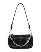 One-shoulder Crossbody Smoky Plaid Underarm Bag photo 7