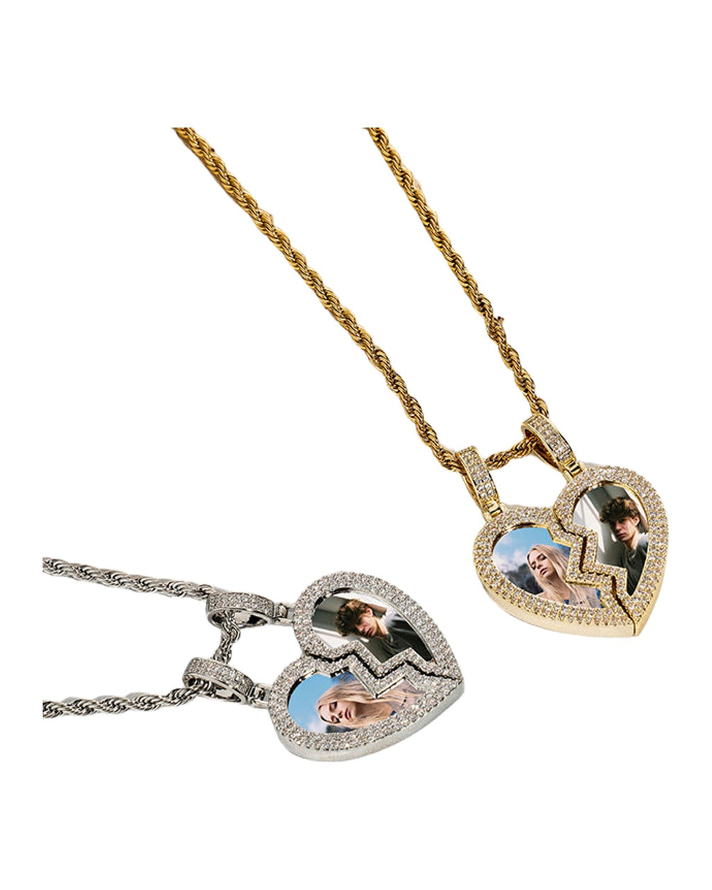 Heart-shaped Multi-part Necklace photo 6