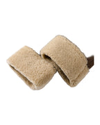 Stand Collar Fur Integrated Lamb Short Coat photo 12