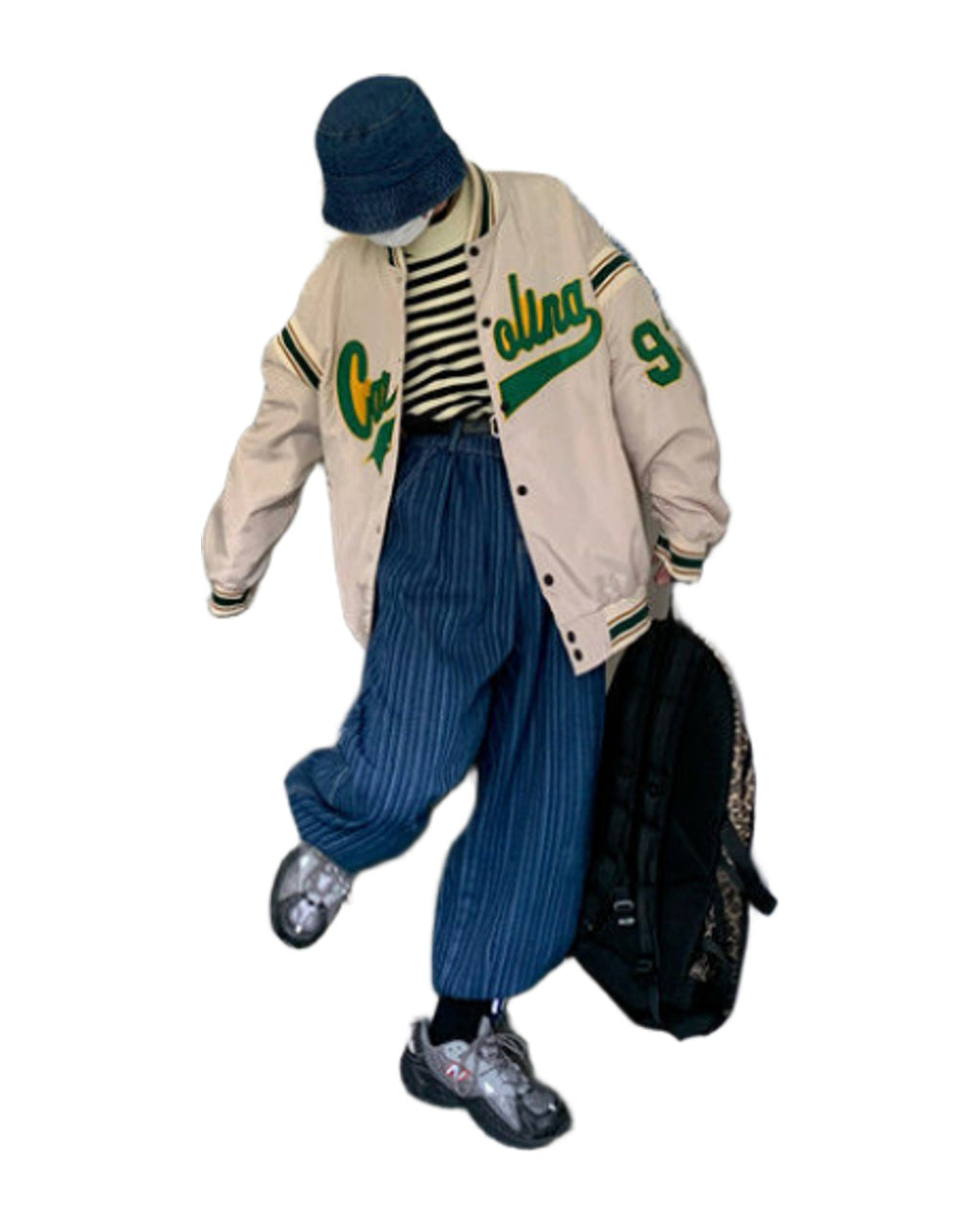 Vintage Harajuku Jacket Hip Hop Loose photo 12