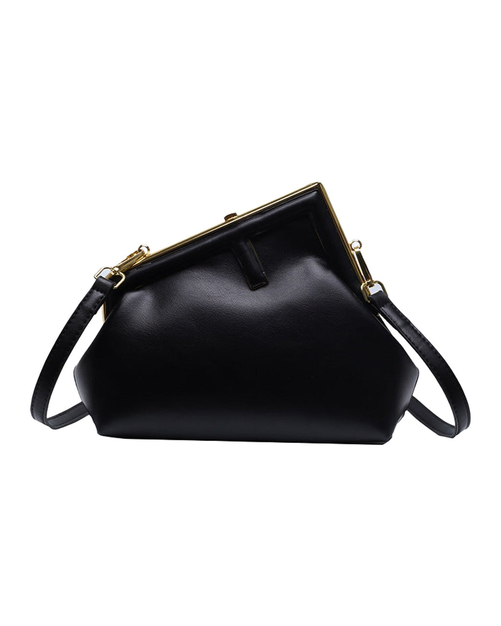 All-match Messenger Bag Irregular Textured One-shoulder photo 2