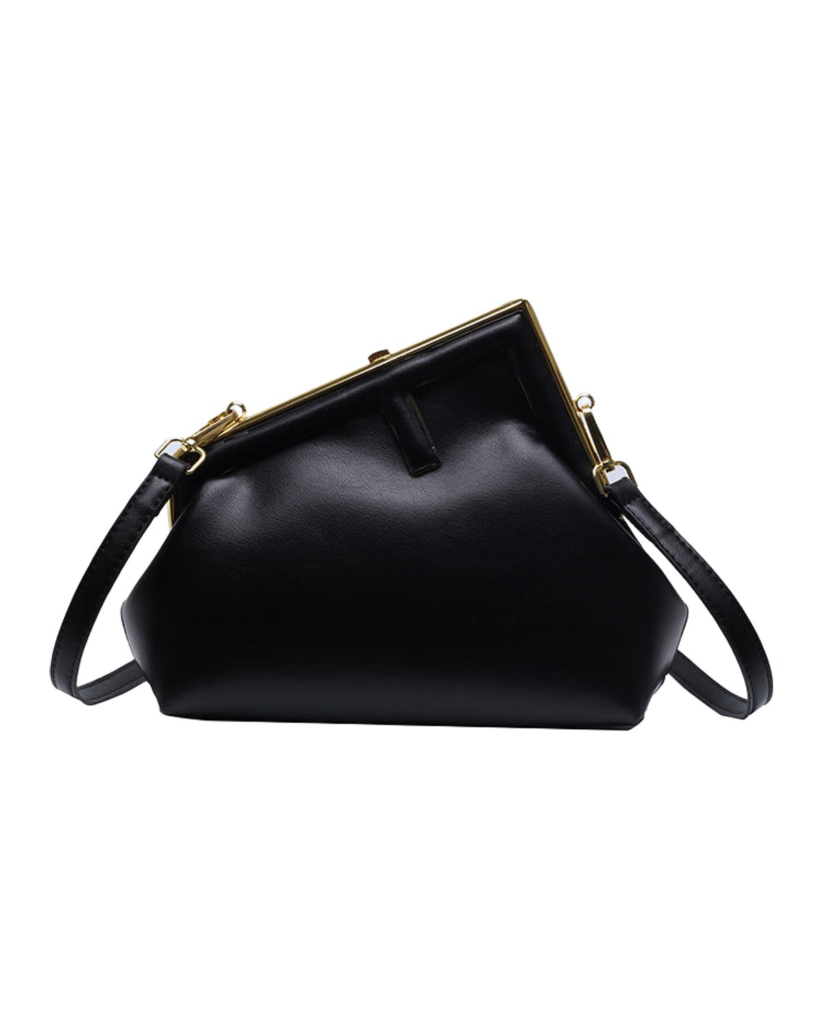 All-match Messenger Bag Irregular Textured One-shoulder photo 2