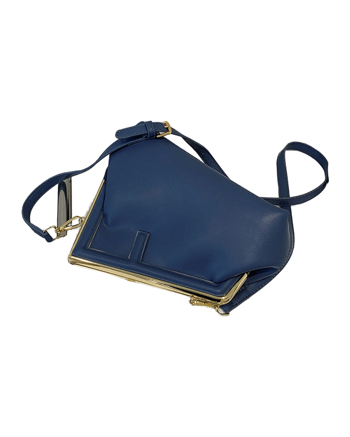 All-match Messenger Bag Irregular Textured One-shoulder photo 4