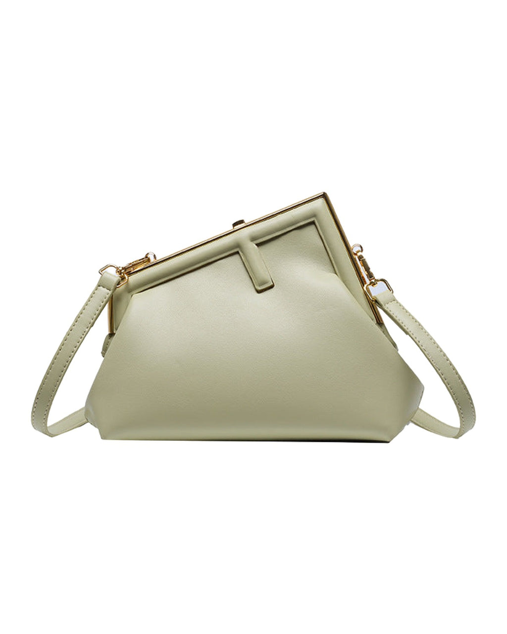 All-match Messenger Bag Irregular Textured One-shoulder photo 6