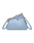 All-match Messenger Bag Irregular Textured One-shoulder photo 8