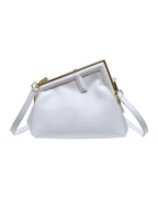 All-match Messenger Bag Irregular Textured One-shoulder photo 9