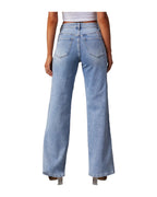 Casual Patchwork Wide Leg Jeans photo 10