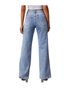 Casual Patchwork Wide Leg Jeans photo 3