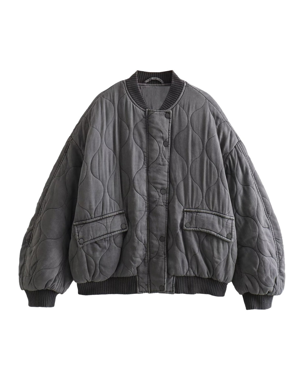 Wadded Jacket Loose photo 1