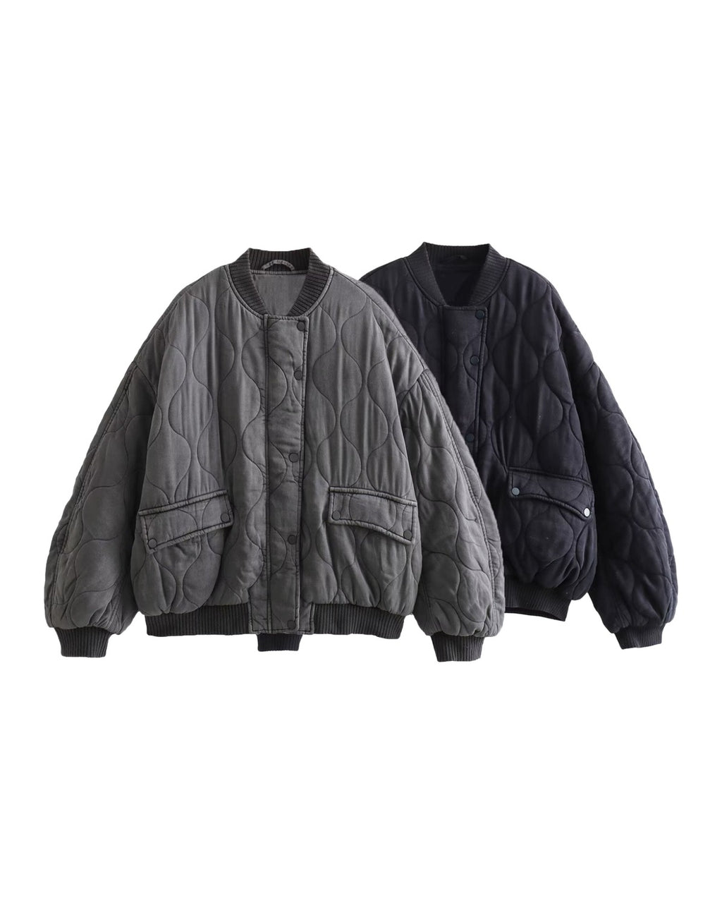 Wadded Jacket Loose photo 8