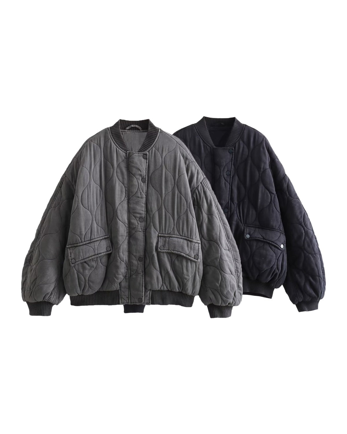 Wadded Jacket Loose photo 8