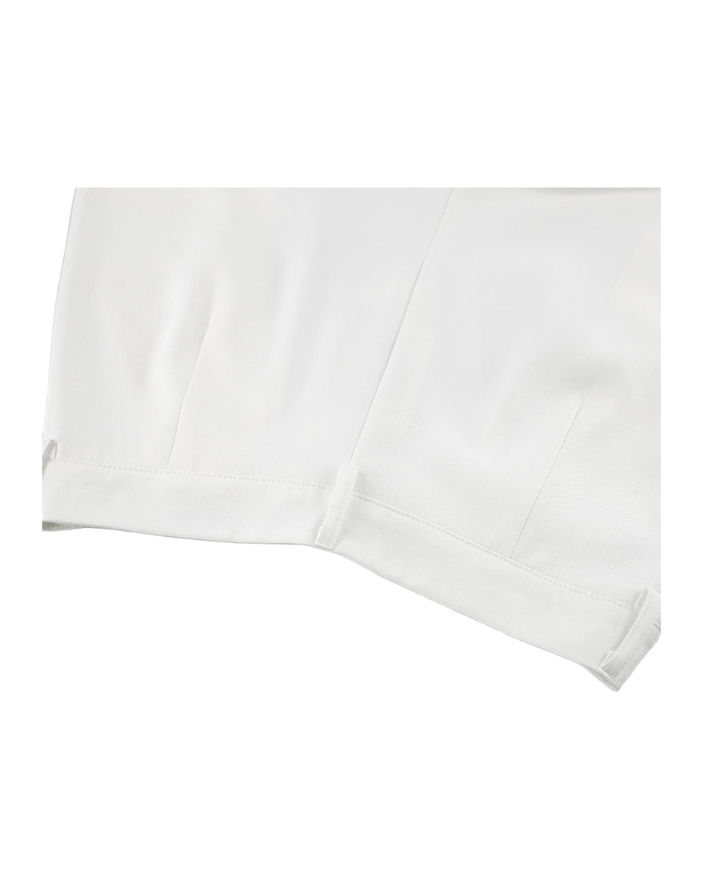 White High-waist Trousers Loose Casual Pants photo 8