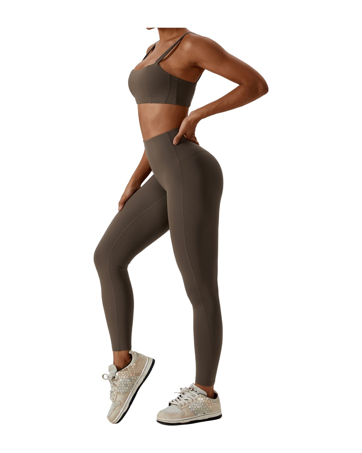 Quick-drying Nude Feel Hip Raise Yoga Pants Outdoor Leggings photo 10