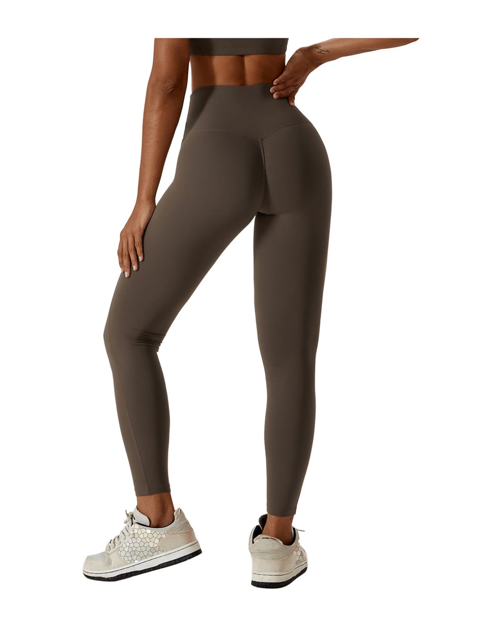 Quick-drying Nude Feel Hip Raise Yoga Pants Outdoor Leggings photo 3