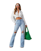 Wide-leg Jeans photo 4