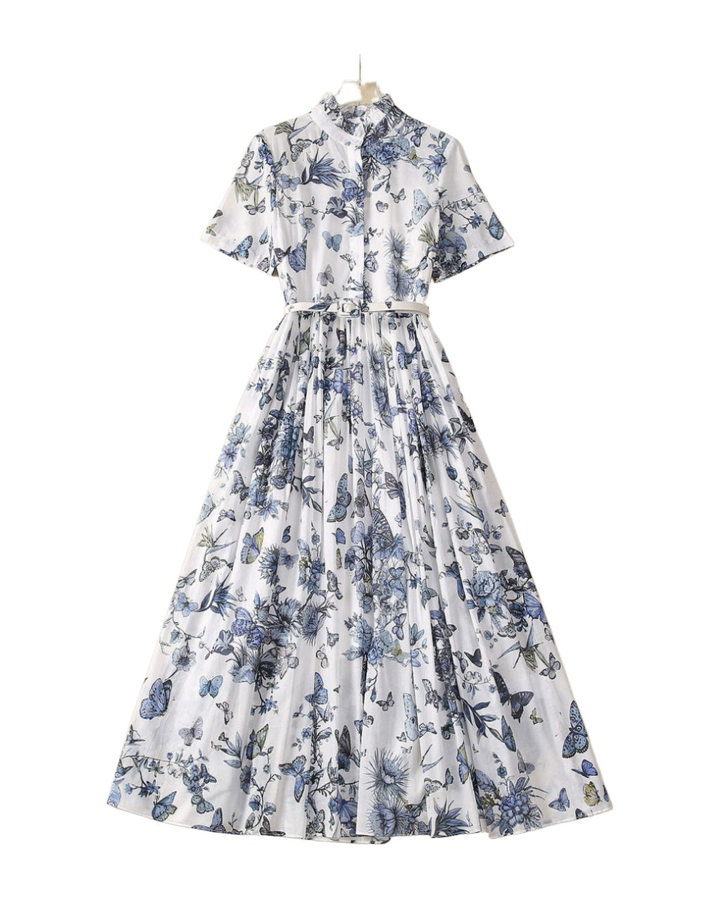 Butterfly Flower Cotton Dress photo 2