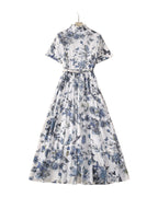 Butterfly Flower Cotton Dress photo 3
