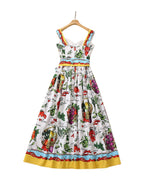 Keel Body Shaping Fruit Vegetable Sling Dress photo 5