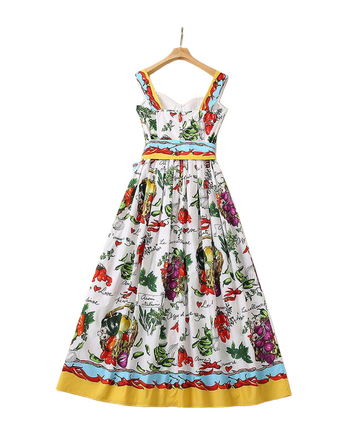 Keel Body Shaping Fruit Vegetable Sling Dress photo 5
