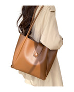 Retro One-shoulder Work Commuter Tote photo 23