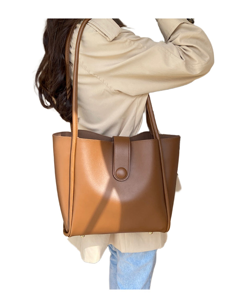 Retro One-shoulder Work Commuter Tote photo 26