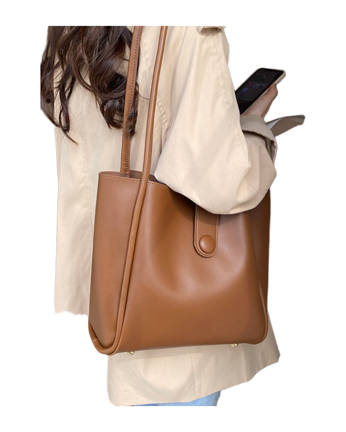 Retro One-shoulder Work Commuter Tote photo 29
