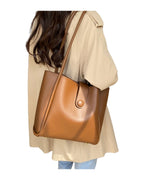 Retro One-shoulder Work Commuter Tote photo 30
