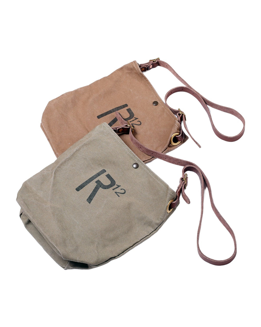 Washed Vintage Art Canvas Diagonal Cross Bag photo 1