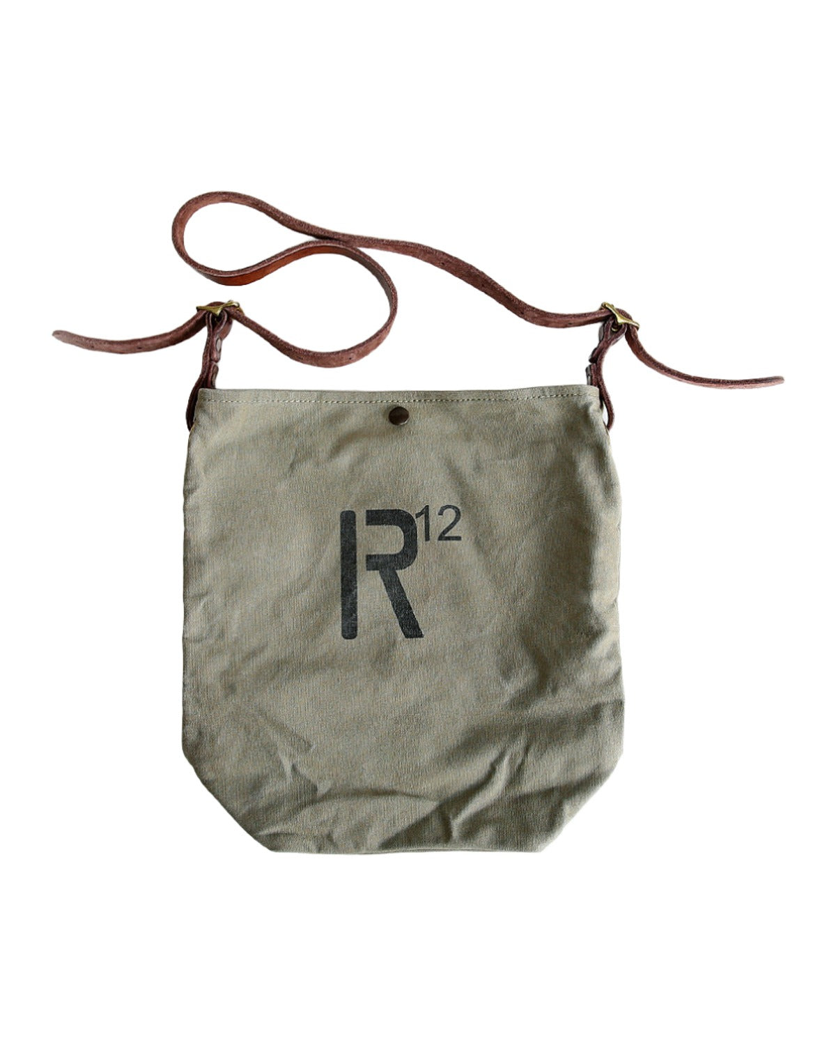 Washed Vintage Art Canvas Diagonal Cross Bag photo 2